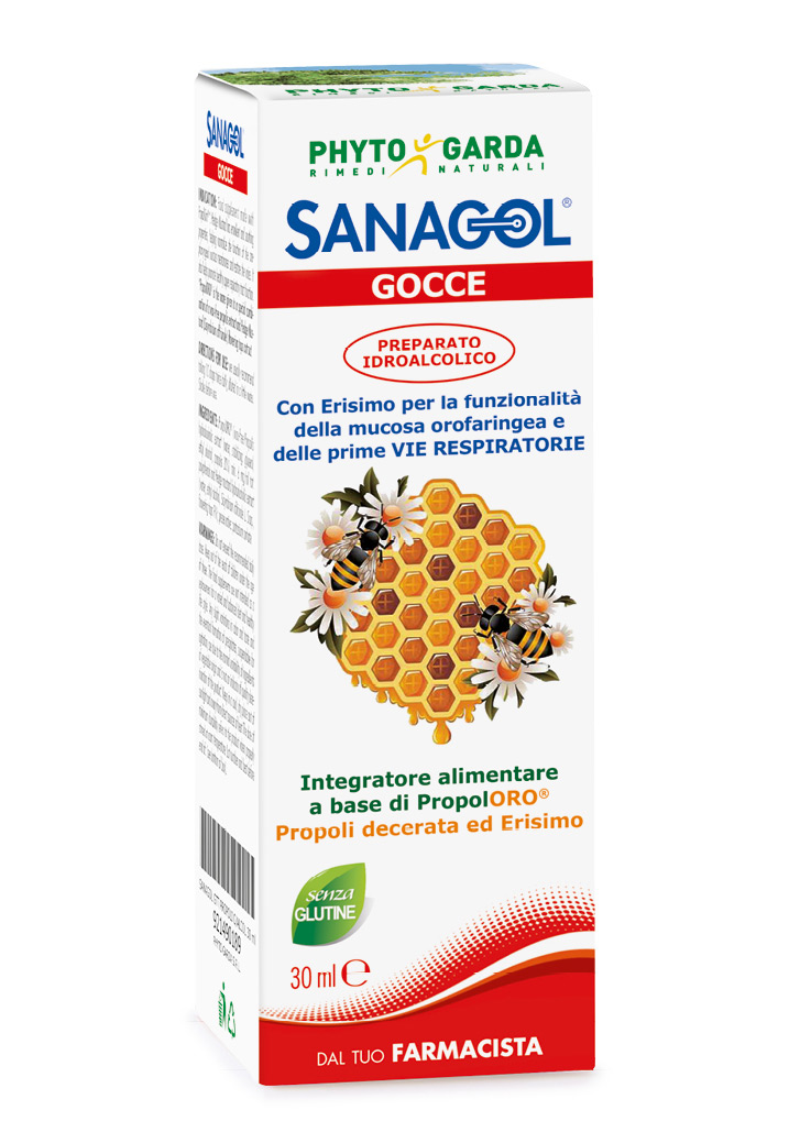 Phyto Garda Sanagol Gocce Propoli Integratore 30 ml