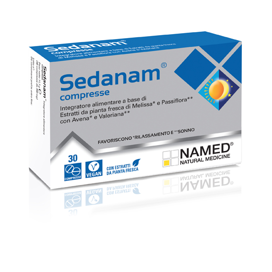 Sedanam Integratore Per Favorire Sonno e Rilassamento 30 Compresse
