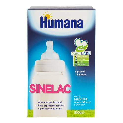 Humana Sinelac Alimento Per Lattanti Con Proteine Della Soia 500 g