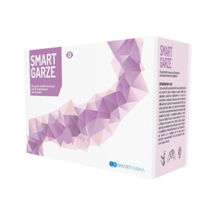 Smart Garze Oculari Salviettine Oftalmiche 28 Pezzi