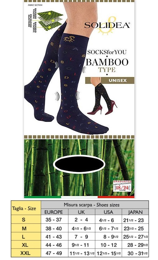 Socks For You Bamboo Type Grigio S
