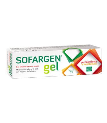 Sofargen Gel Cutaneo Uso Topico Medicazione Tubo 15 g