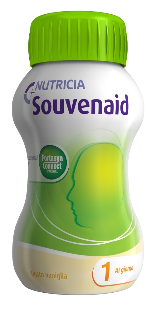 Souvenaid Vaniglia Cluster Alimento Dietetico Fini Speciali 4x125 ml