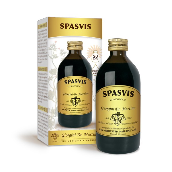 Dr. Giorgini Spasvis Liquido Analcoolico Integratore Vie Respiratorie 200 ml
