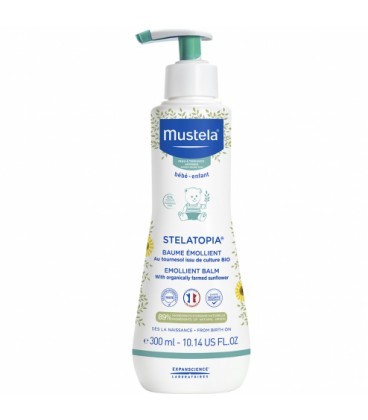 Mustela Stelatopia Balsamo Emolliente Lenitivo Per Pelle Secca 300 ml
