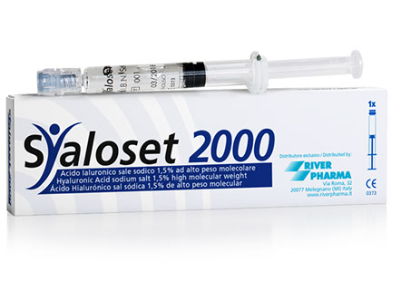 Syaloset 2000 1,5% Siringa Preriempita Acido Ialuronico 1 Pezzo