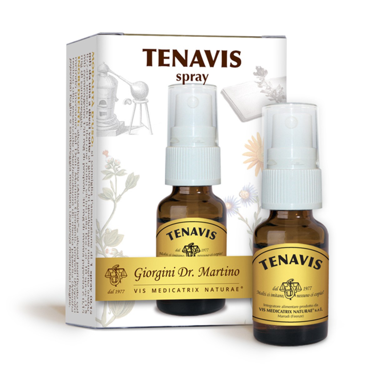 Dr. Giorgini Tenavis Spray Integratore Funzione Digestiva e Depurativa 15 ml