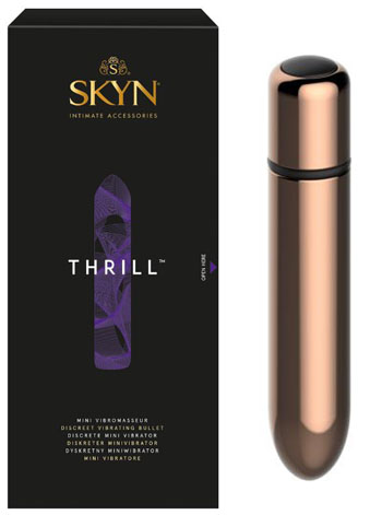 Skyn Thrill Mini Vibratore Femminile Oro Rosa
