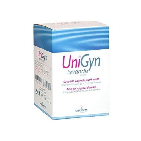 Unigyn Lavanda Vaginale Monouso 5 Flaconi Con Cannula Vaginale