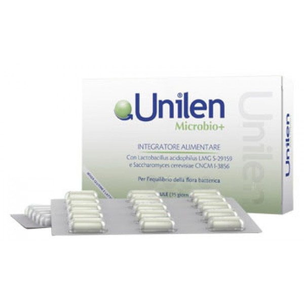 Unilen Microbio+ Integratore Regolarità Intestinale 30 Capsule