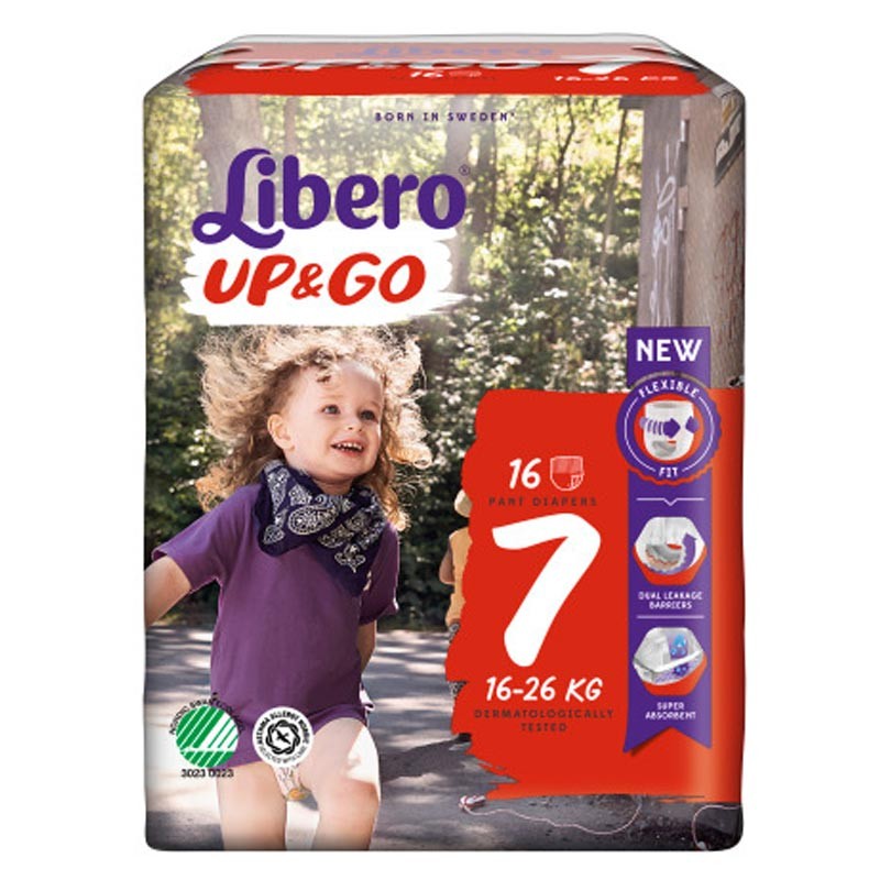 Libero® Up&Go™ 7 Pannolino 16-26 kg