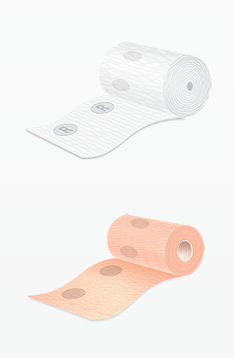 Bendaggio urgok2 latex free kit bendaggio t2 caviglia 25-32 2 pezzi 10 cm