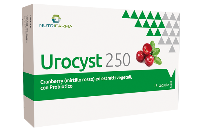 Urocyst 250 Integratore 15 Capsule