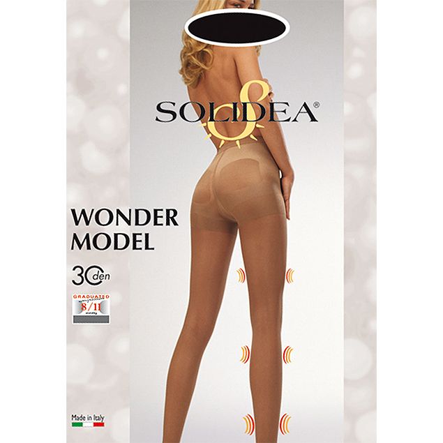 WONDER Model 30 Collant Push Up Camel 3 - ML