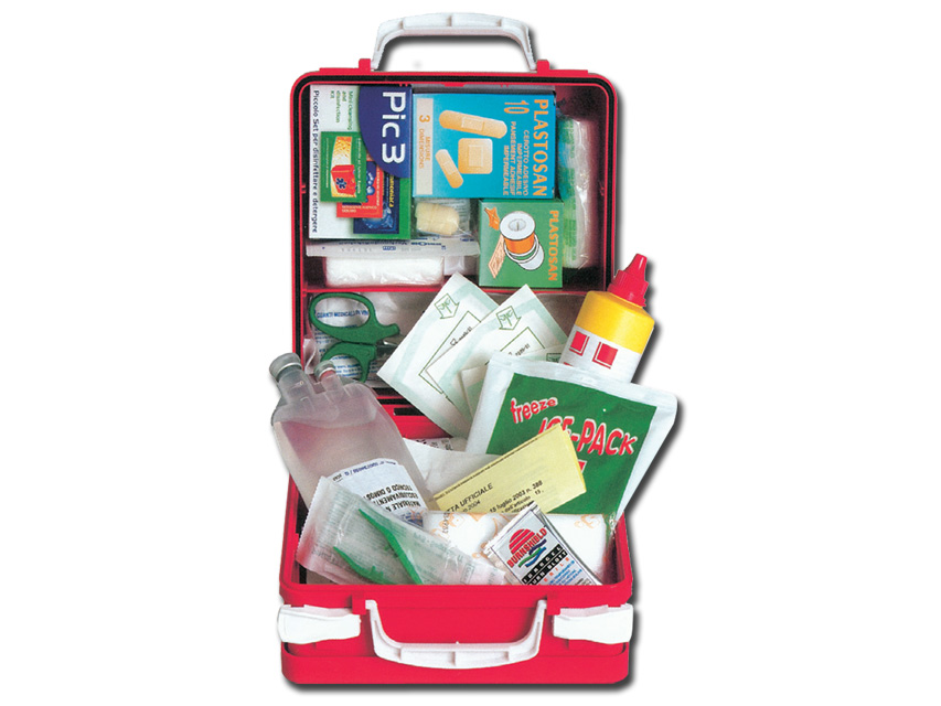 Kit Pronto Soc. All. 2 Magg. - Valigetta Plastica