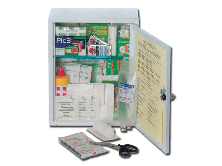 Kit Pronto Soc. All. 2 Magg.- Armadietto Metallo