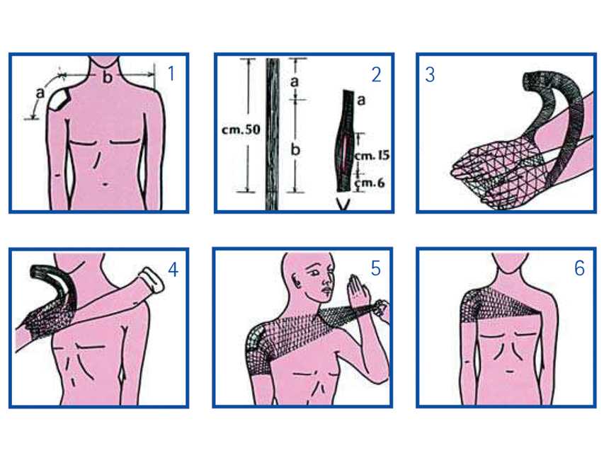 Rete Tubolare Elastica - Calibro 8 Per Spalle, Corpo E Schiena (1 Conf.)