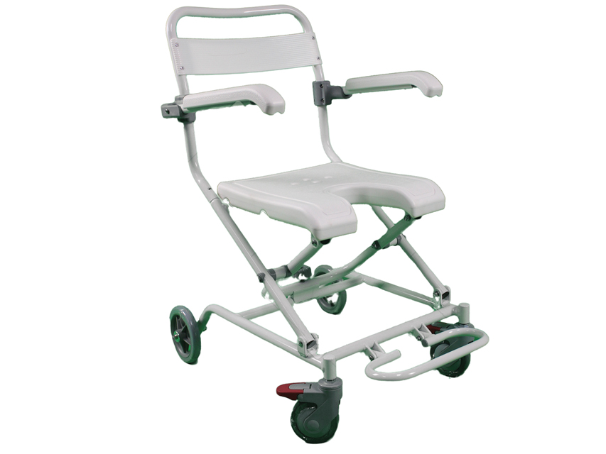 Comoda Da Doccia Con Ruote