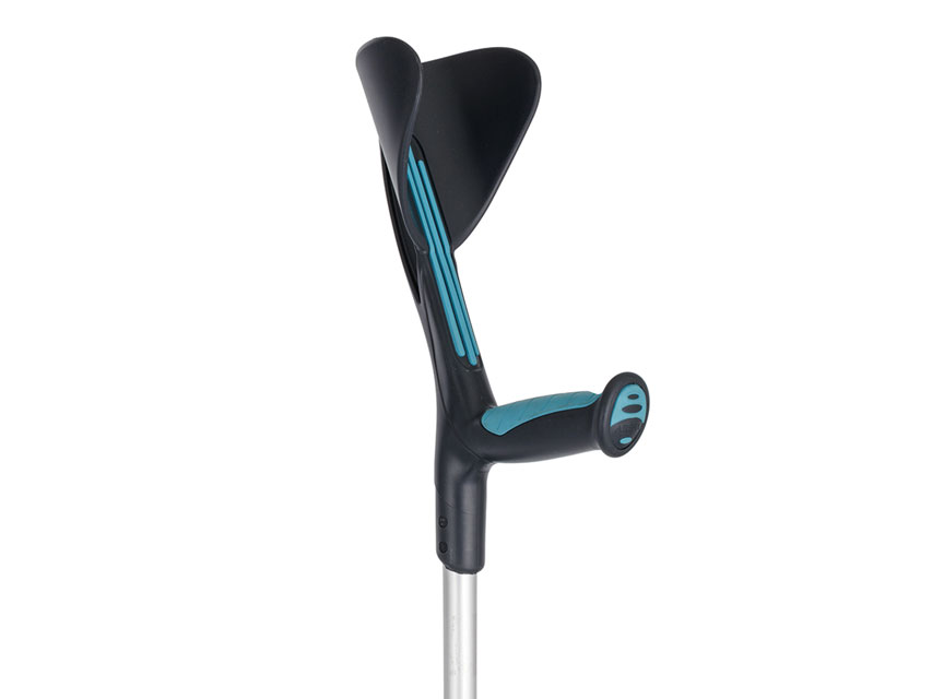Stampelle Advance - Turchese/Nero (1 Coppia)