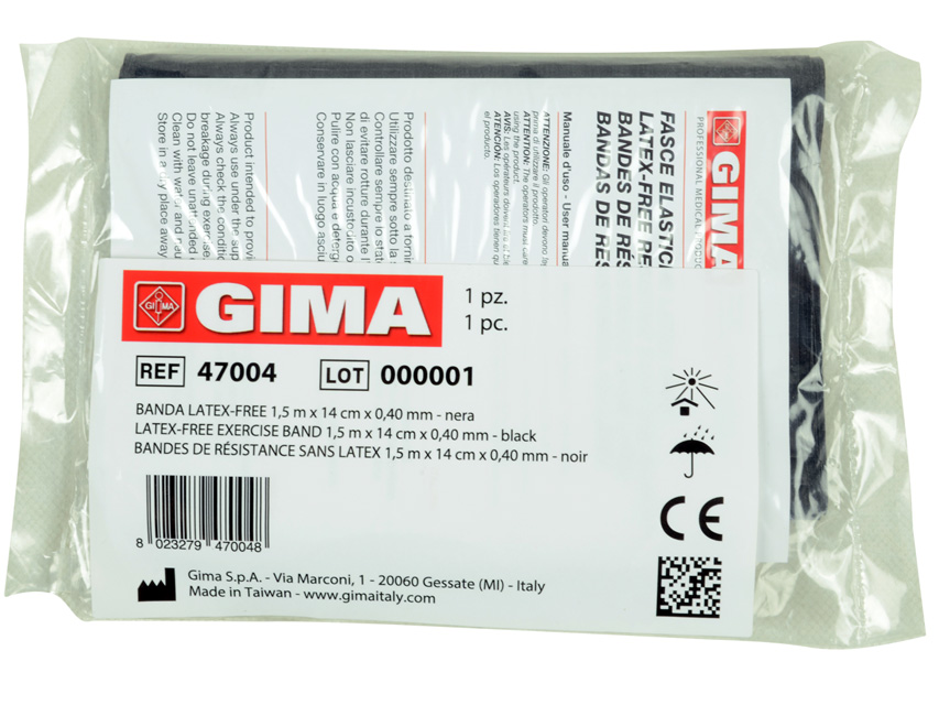Banda Latex-Free 1,5 M X 14 Cm X 0,40 Mm - Nera
