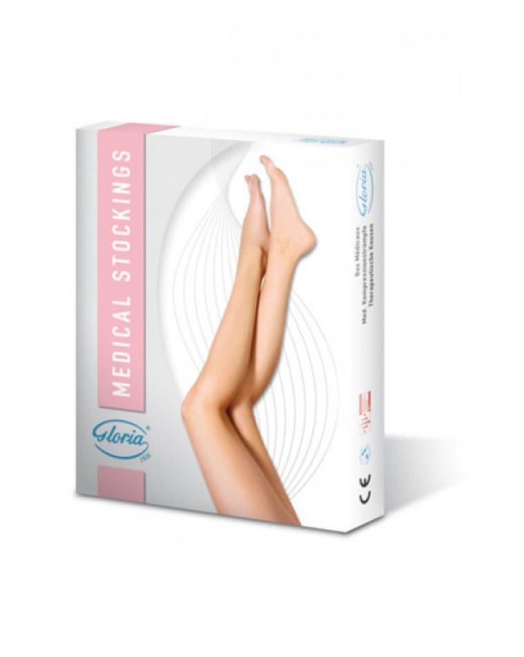 Gloriamed micro 181 collant lungo max beige misura small 1 paio