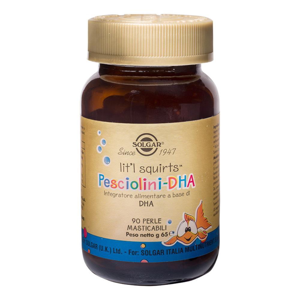 Solgar Pesciolini DHA Integratore per Mamme e Bimbi 90 perle