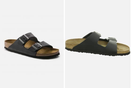 Birkenstock Arizona SFB nero - pelle oliata - misura 40