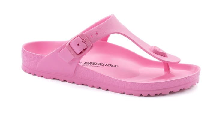 Birkenstock infradito in gomma Gizeh - colore candy pink (rosa) - misura 38