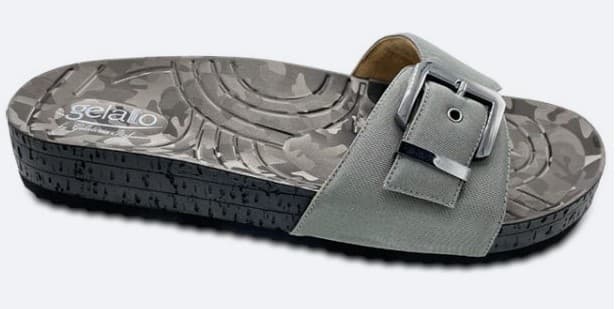 Gelattto Woodstock Uomo camouflage colore grafite - misura 40/41 - calzatura cinturino singolo