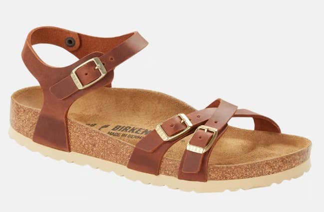Sandali Birkenstock Kumba colore cognac misura 36