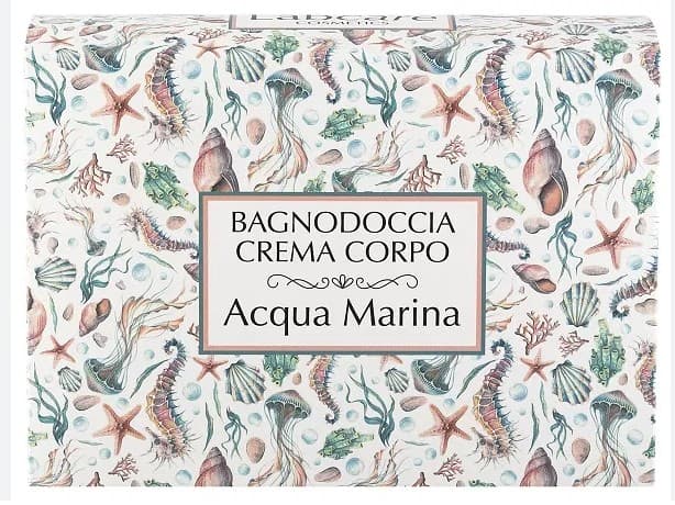 Labcare - Cofanetto Corpo Acqua Marina - 1 Bagnodoccia 125 millilitri+ 1 Crema Corpo 125 millilitri