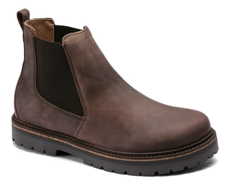 Birkenstock Stalon Men - colore moca - pelle nabuk - misura 44