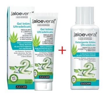 Aloevera2 gel 80 ml + detergente intimo 250 ml