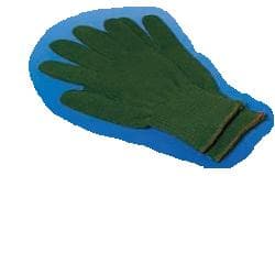 Guanto In Puro Cotone Misura 7,5 In Filo Verde Traspirante Ed Assorbente 50 Pezzi