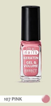 MY NAILS KERATIN G&V 107 PINK