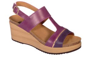 ELYSSA LEATHER W PLUM 38