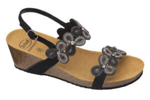 SCARLETT MICROFIBRE+STRASS W NERO 39