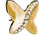 BJT214 ORECCHINI PAPILLON C GOLD PLATED