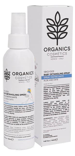 Organics cosmetics baby spray districante 150 ml