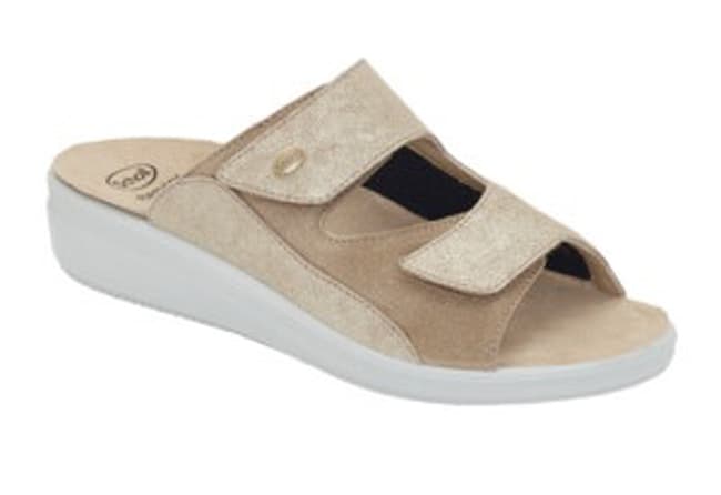 Antonia ciabatta in pelle glitterata - numero 41