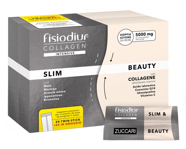 Zuccari Fisiodiur Collagen - Intensive Slim & Beauty, 24 + 24 stick pack