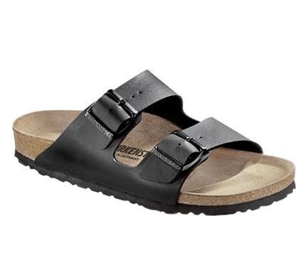 Birkenstoxk Arizona bircko flor colore nero - misura 40