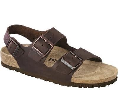 BIRKENSTOCK MILANO HABANA OILED LEATHER 44