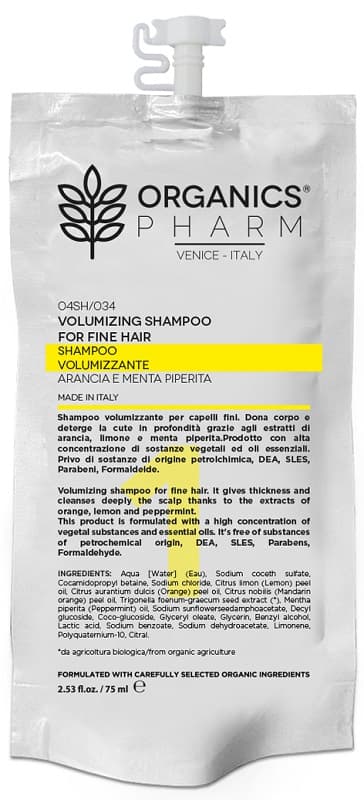 Organics pharm shampoo volumizzante 75 ml