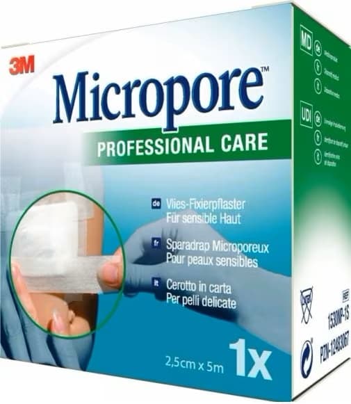 Cerotto in carta 3m micropore surgical tape m5x25mm refill