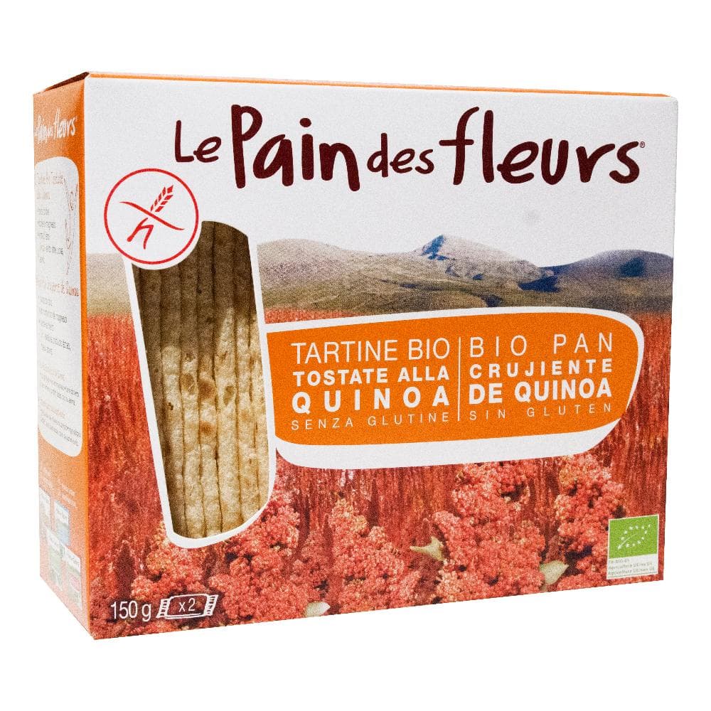 Le pain des fleurs tartine tostate alla quinoa biologiche 150 g