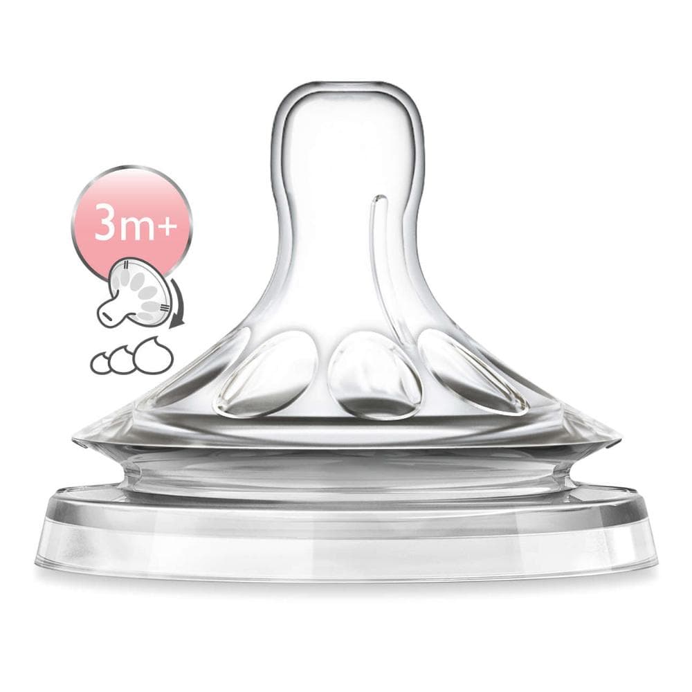 Avent 2 tettarelle naturali flusso regolabile