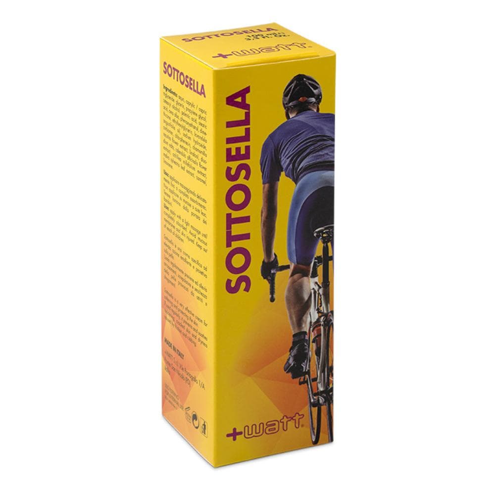+Watt Crema Sottosella per Ciclisti Attenua Arrossamenti da Sfregamento, 100ml