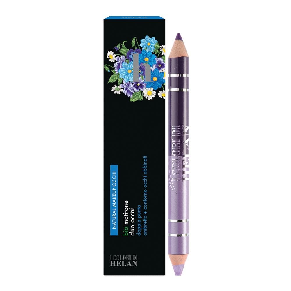I colori di helan bio matita duo occhi glicine viola