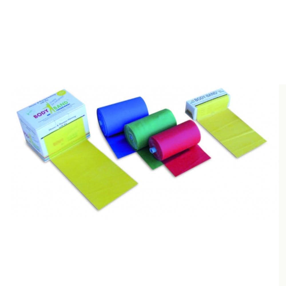 Orione ok rehab 7746 banda elastica body band 2500x14,5cm densita' leggera gialla